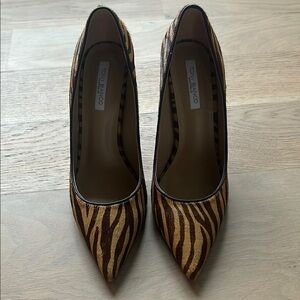 Tony Bianco Zebra Print Stiletto Heels